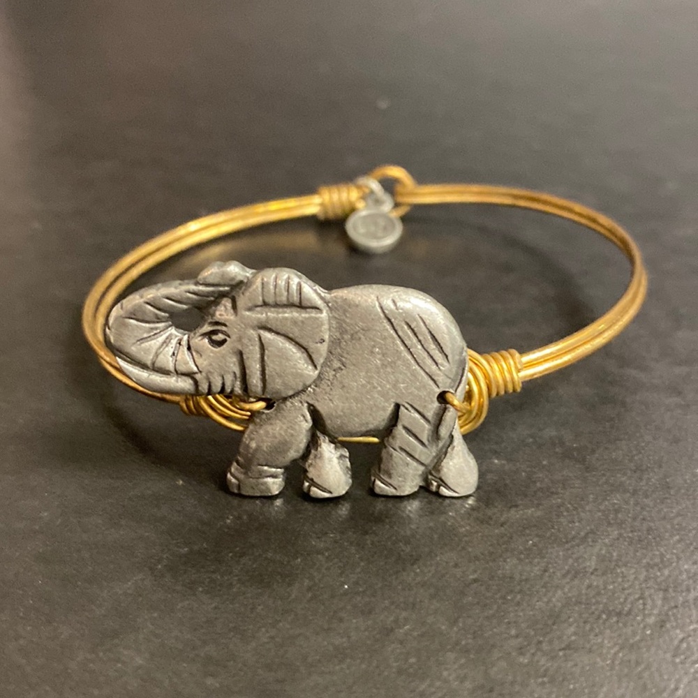 Luca + Danni Elephant Wire Bracelet